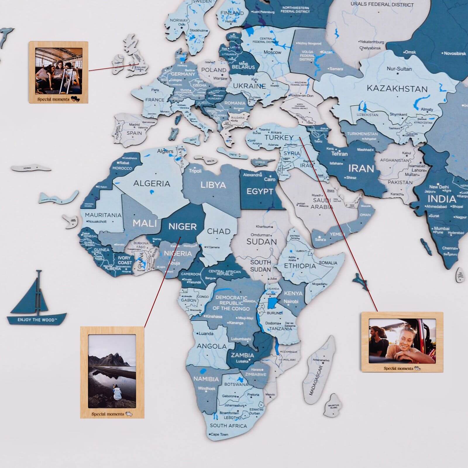 colorful map
